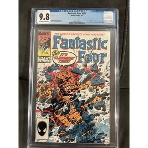 Fantastic Four #274  CGC 9.8 Off White To White Pages NM/MT  MCU